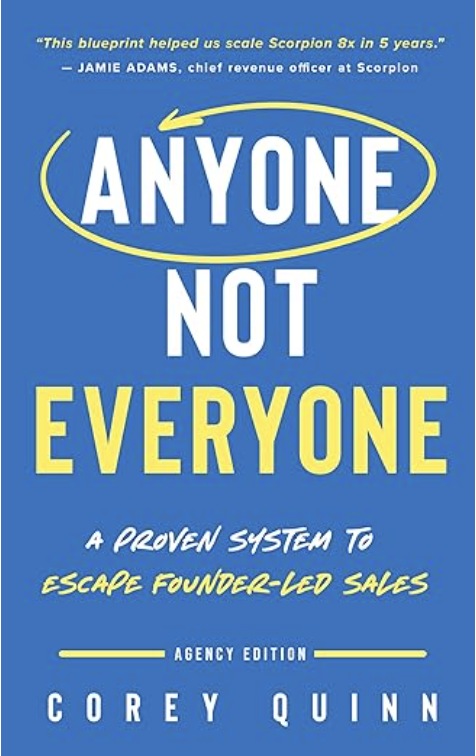 創業者主導の営業から脱却する 『Anyone Not Everyone』