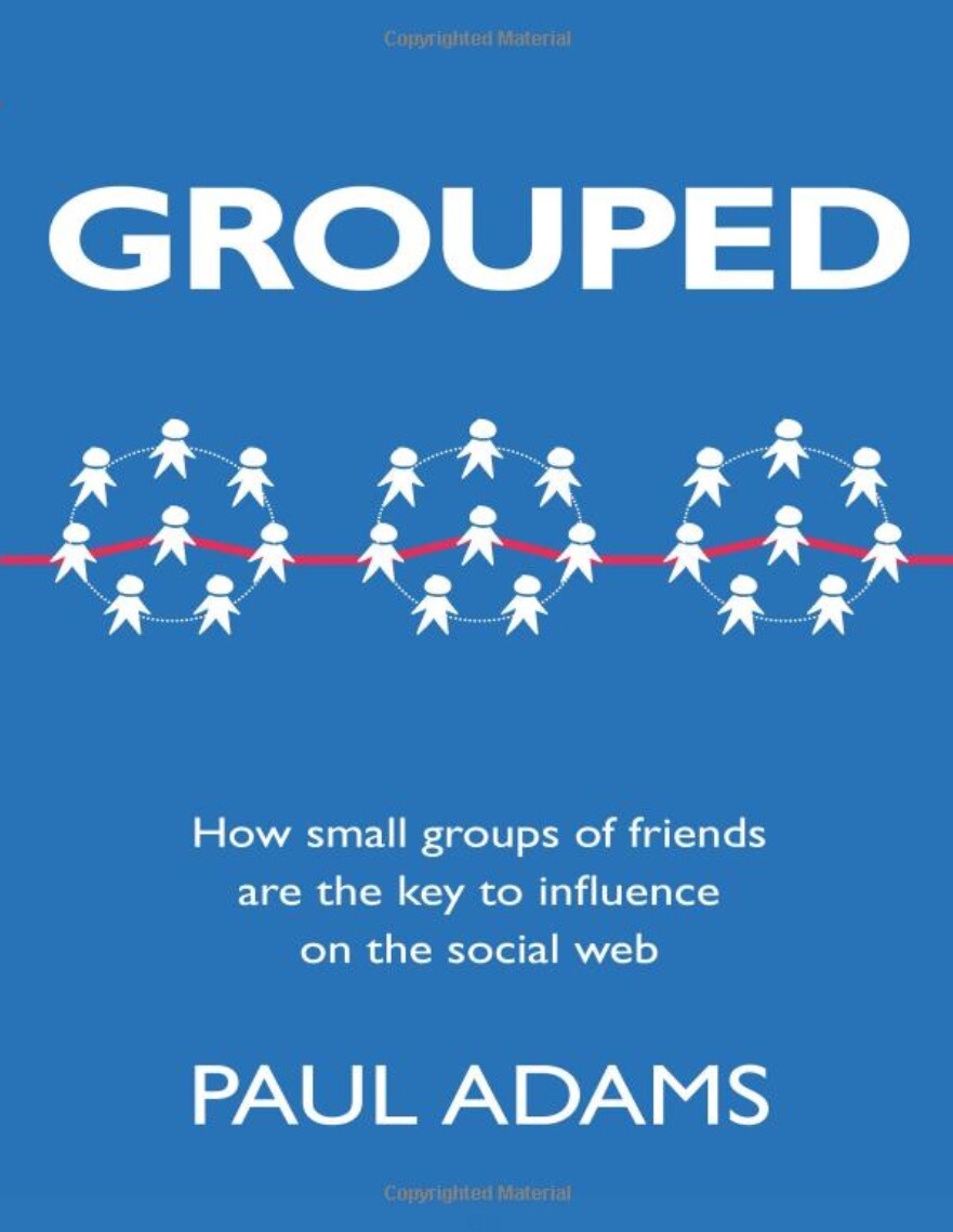 『Grouped:How small groups of friends are the key to influence on the social web』 