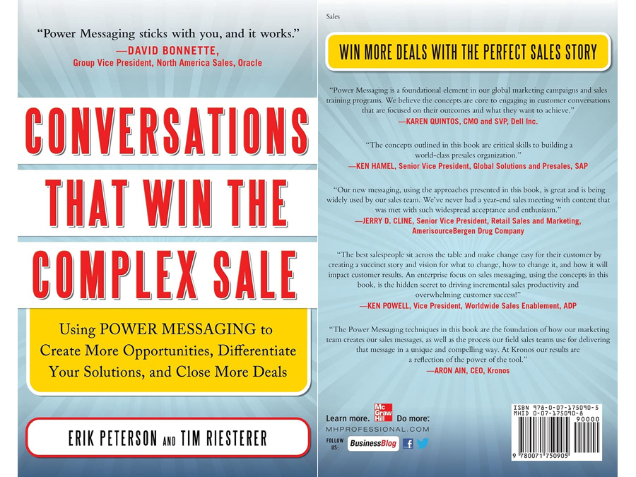新規客を効果的に集めるメッセージモデル  『Conversations That Win The Complex Sale』 