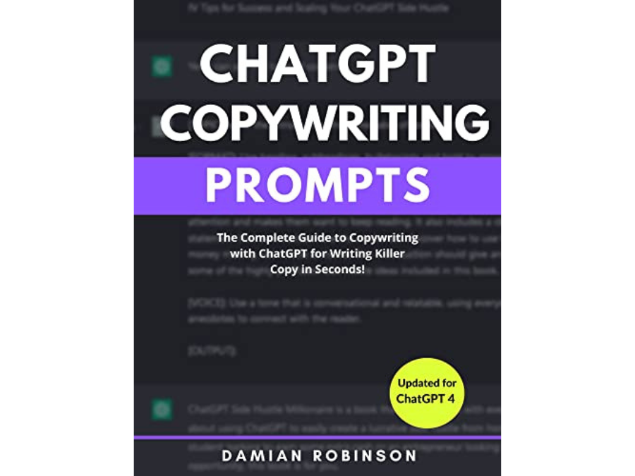 ChatGPT コピーライティングプロンプト  『ChatGPT Copywriting Prompts』 